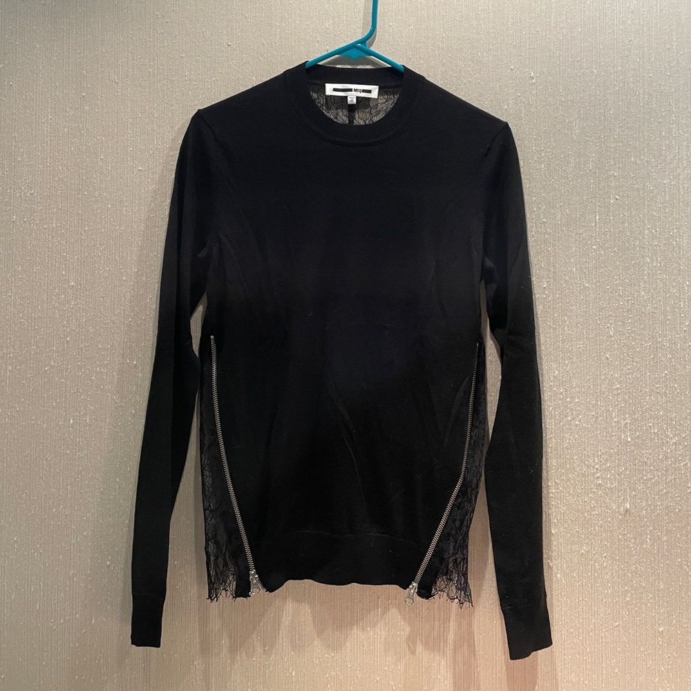 Alexander McQueen Cashmere Sweater with Lace back